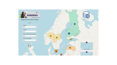 Regional Innovation Valleys: interest so far &amp; matchmaking map