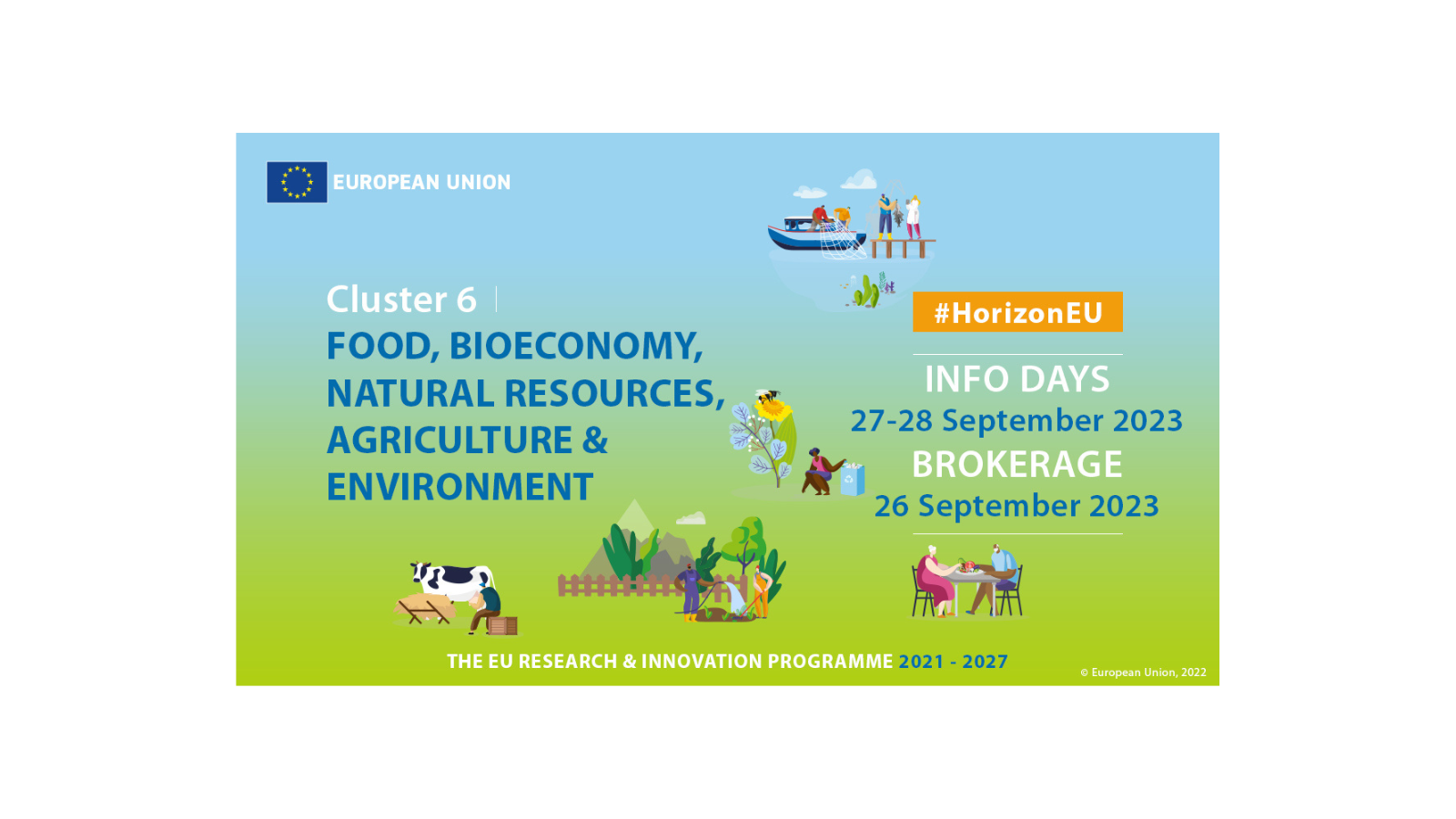 Horizon Europe Cluster 6 - Info Day